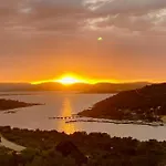 Sea Overlooking Seagull Island Porto Rafael