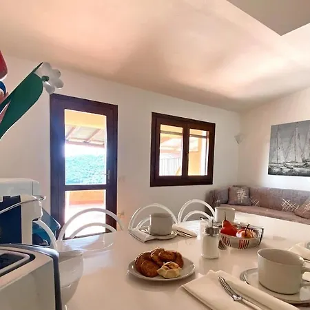 Sea Overlooking Seagull Island Chalet Porto Rafael